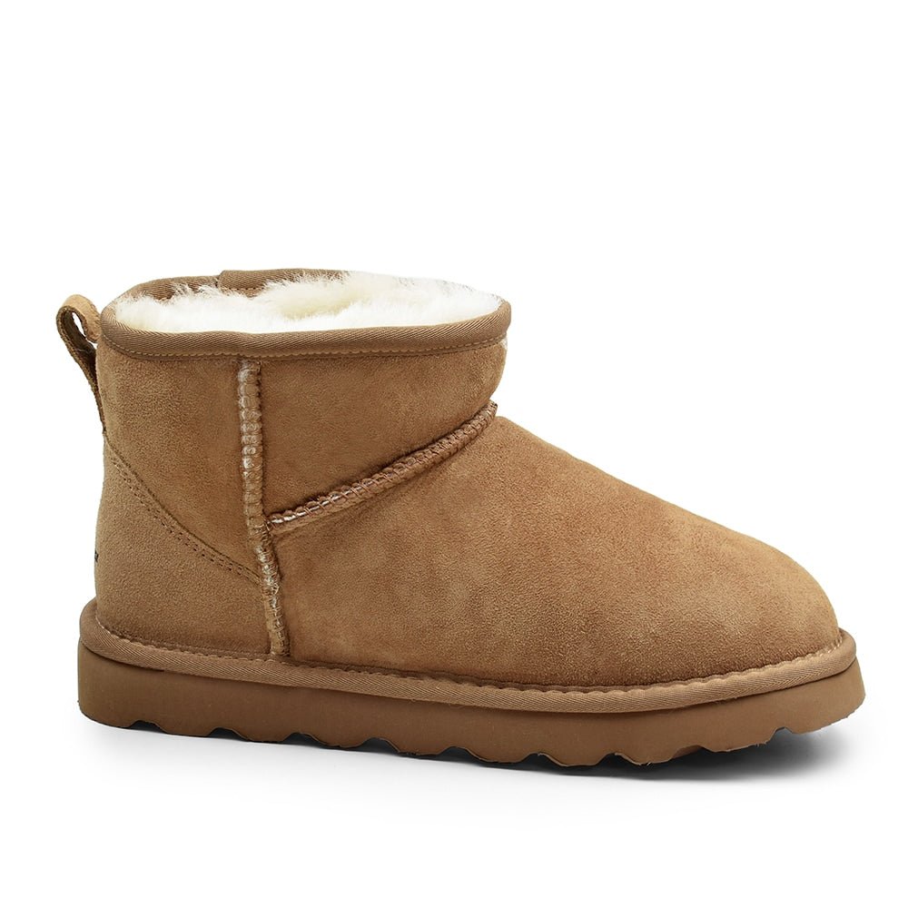 Rugged Gear Saueskinnstøvler Chestnut