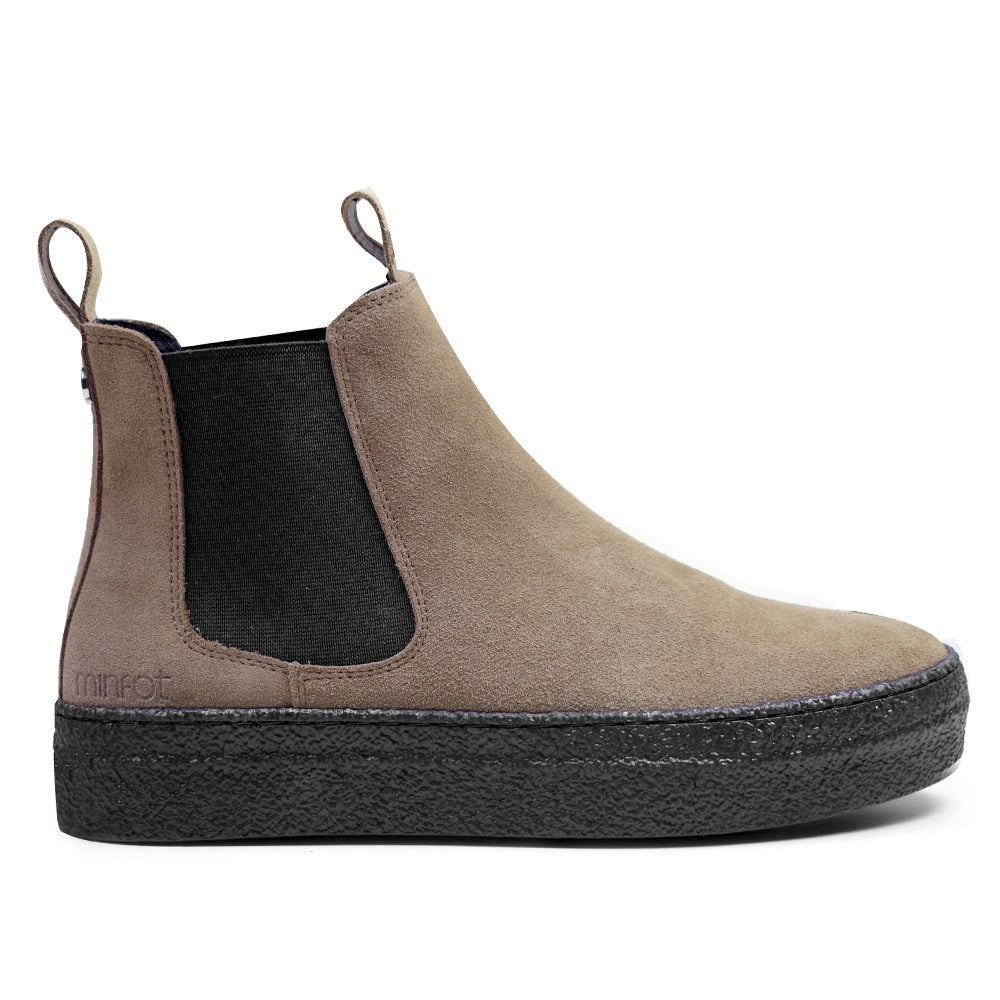 Minfot Chelsea boots Visby Semsket skinn Marmotta
