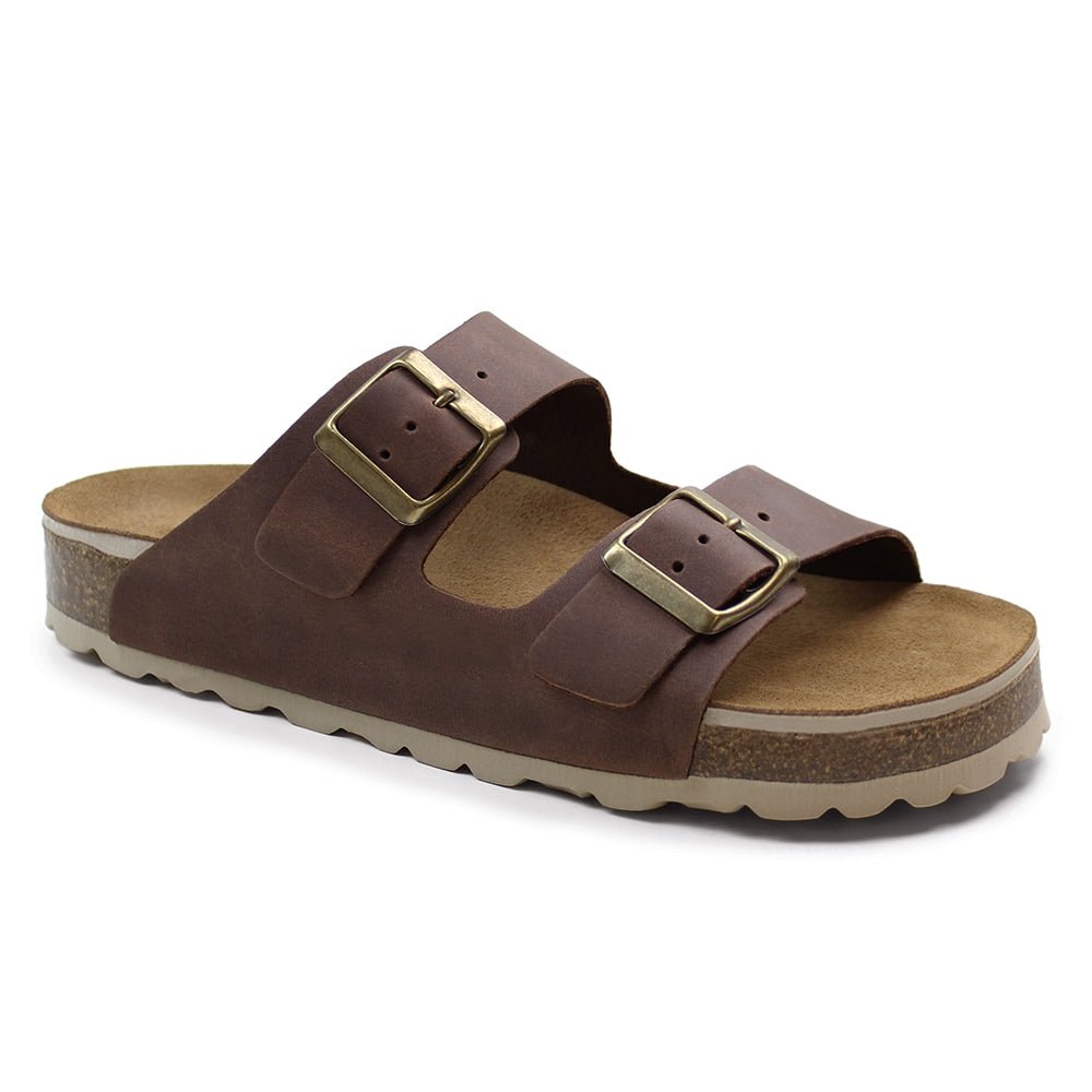 Minfot Kayo Sandaler Lær Primo Soft Mørkebrun