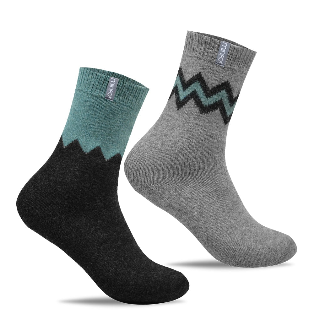 Minfot Raggsokker Ull Berg 2-pk