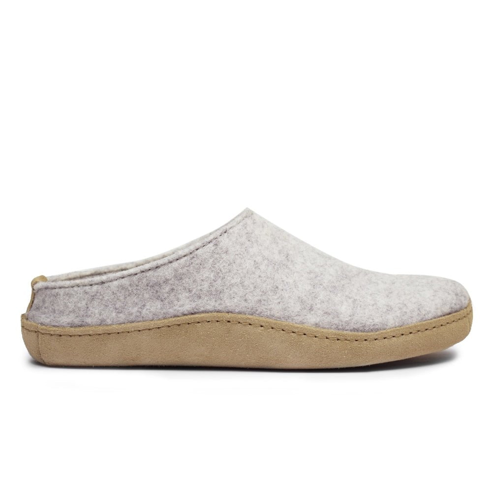 Minfot Ulltøfler Arild Innersåle Saueskinn Lysegrå