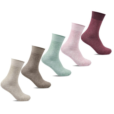 Minfot Bomullsstrømper Sensitive Meadow 5-pk