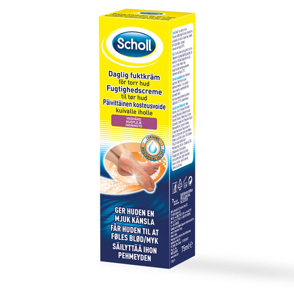 Scholl Daglig fuktighetskrem for tørr hud