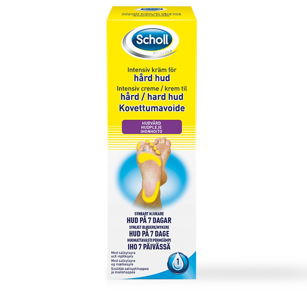 Scholl Intensiv krem for hard hud