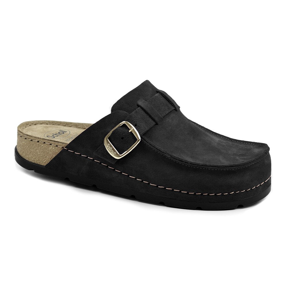 Scholl Tøfler Dame Bora Moccasin Black
