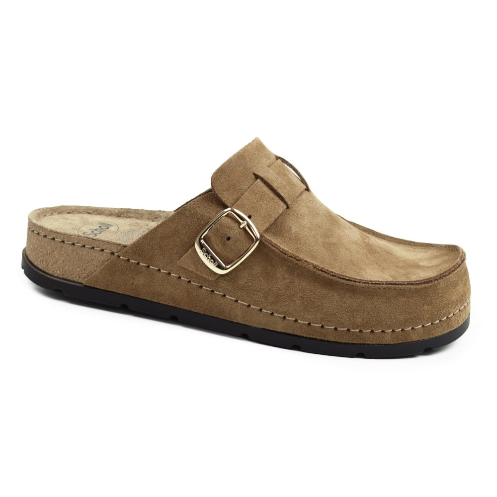 Scholl Tøfler Dame Bora Moccasin Tan