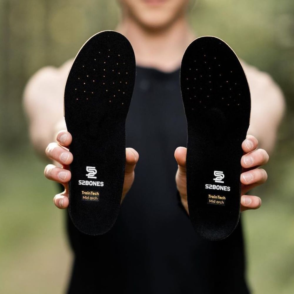 Produktbild 9 - 52BONES Traintech Mid Såler Bambu Viskos Neutral Bue