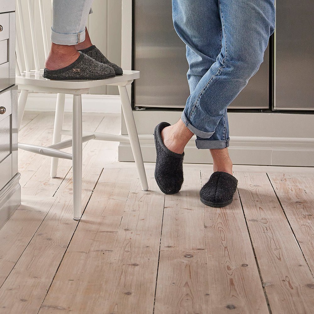 Produktbild 6 - Ulle Ulltøfler Original Mens Black Melange