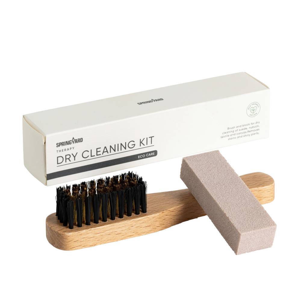 Springyard Dry Cleaning Kit Semsket skinn Rengøring