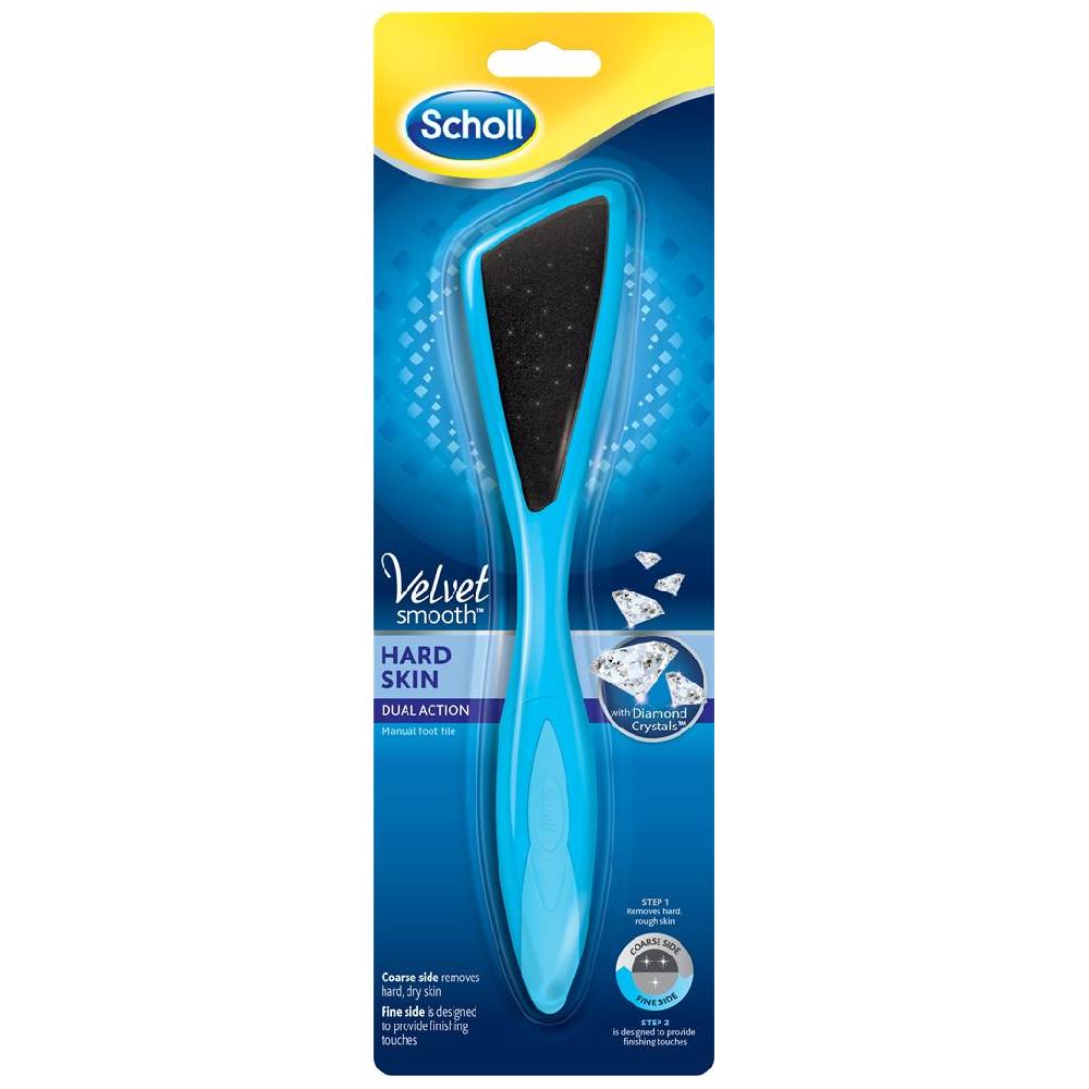 Scholl Velvet Smooth Hard Skin Dual Action Fotfil