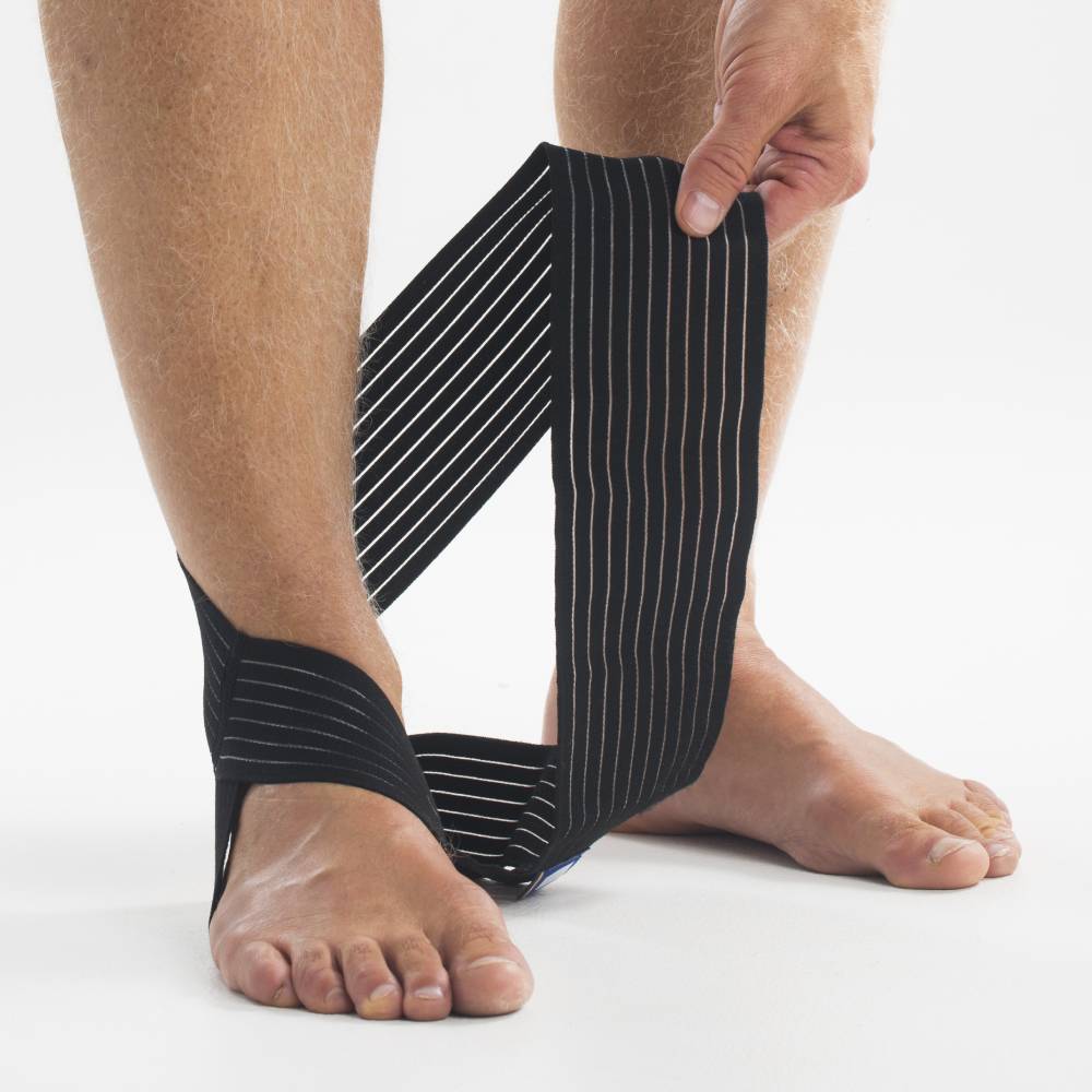 Produktbild 3 - Mediroyal Ankelstøtte Elastisk Åttebandasje