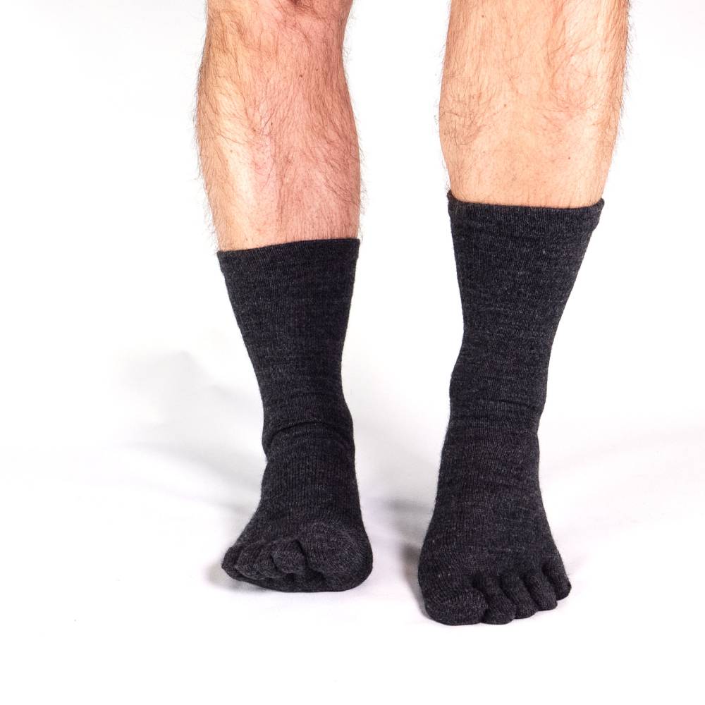 Funq Wear Tåstrømper Ull Herre Arctic Anthracite