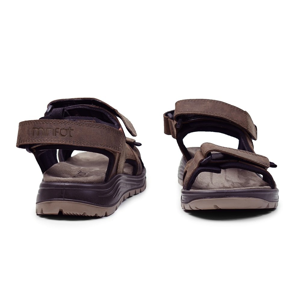 Produktbild 8 - Minfot Sandaler Burensvik Herre Nubuck Brun