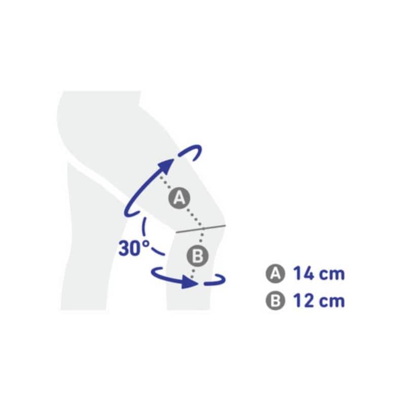 Produktbild 3 - Bauerfeind GenuTrain Aktivortos Svart Knestøtte