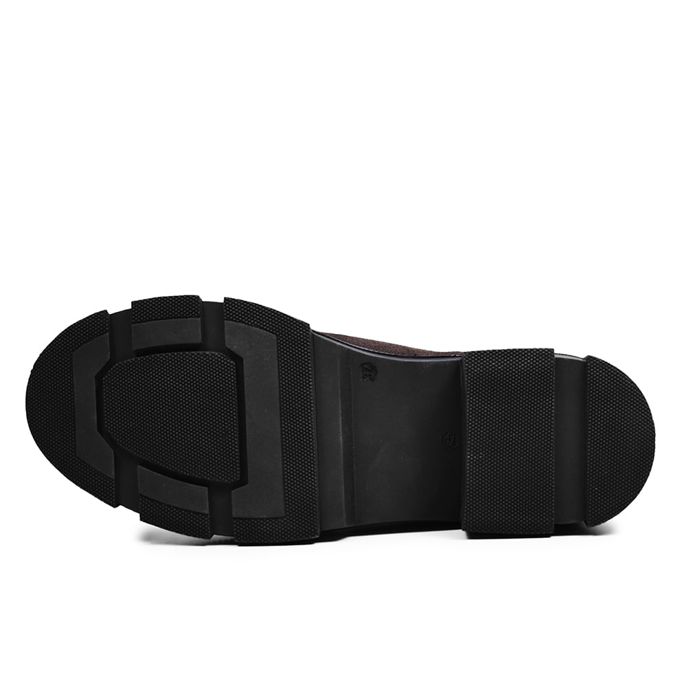 Produktbild 6 - Minfot Chelsea boots Oslo Semsket skinn Mørkebrun