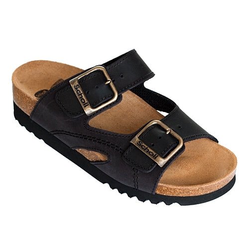 Scholl Damesandal Moldava Wedge Ad Black