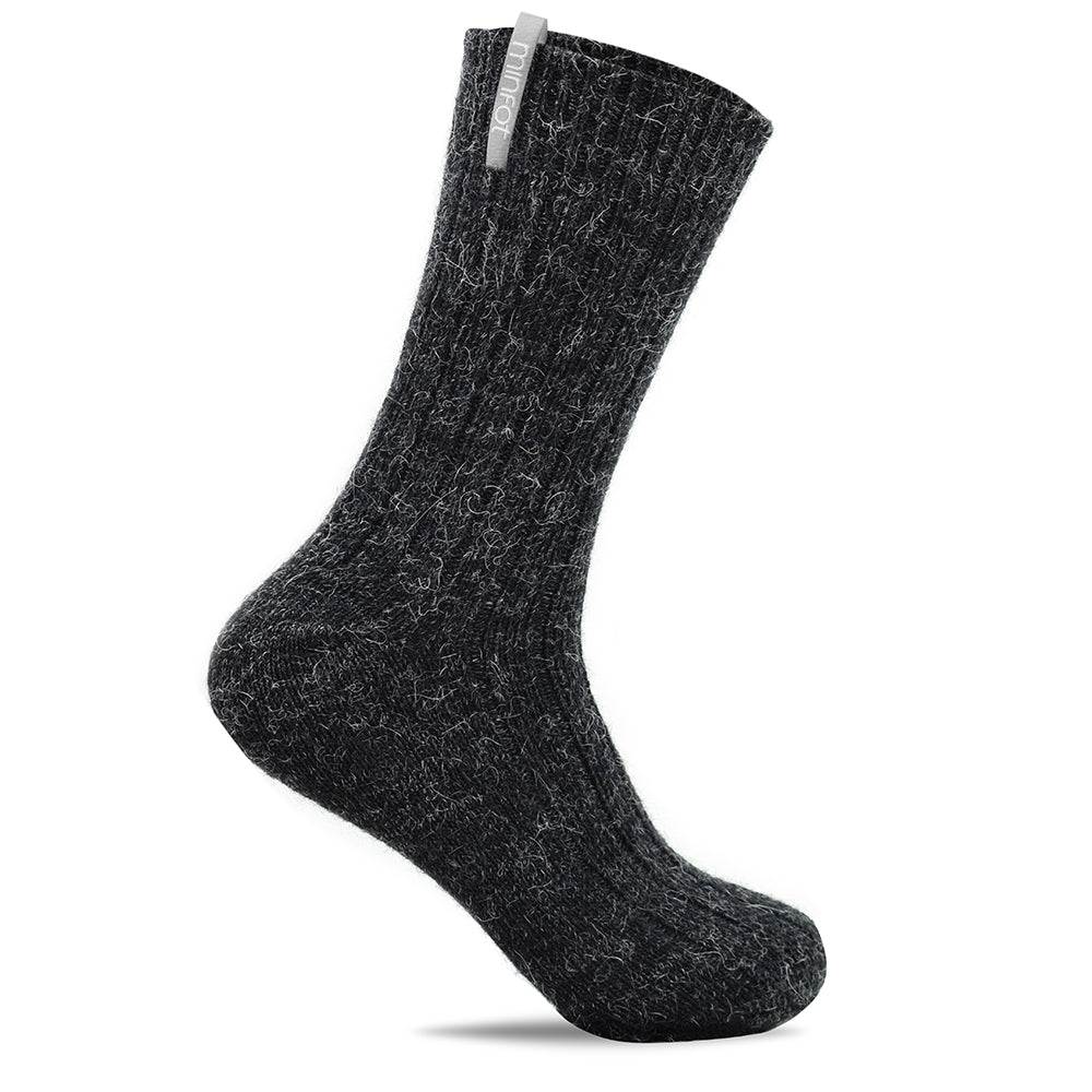 Minfot Raggsokker Alpacka Antracit 1-pk