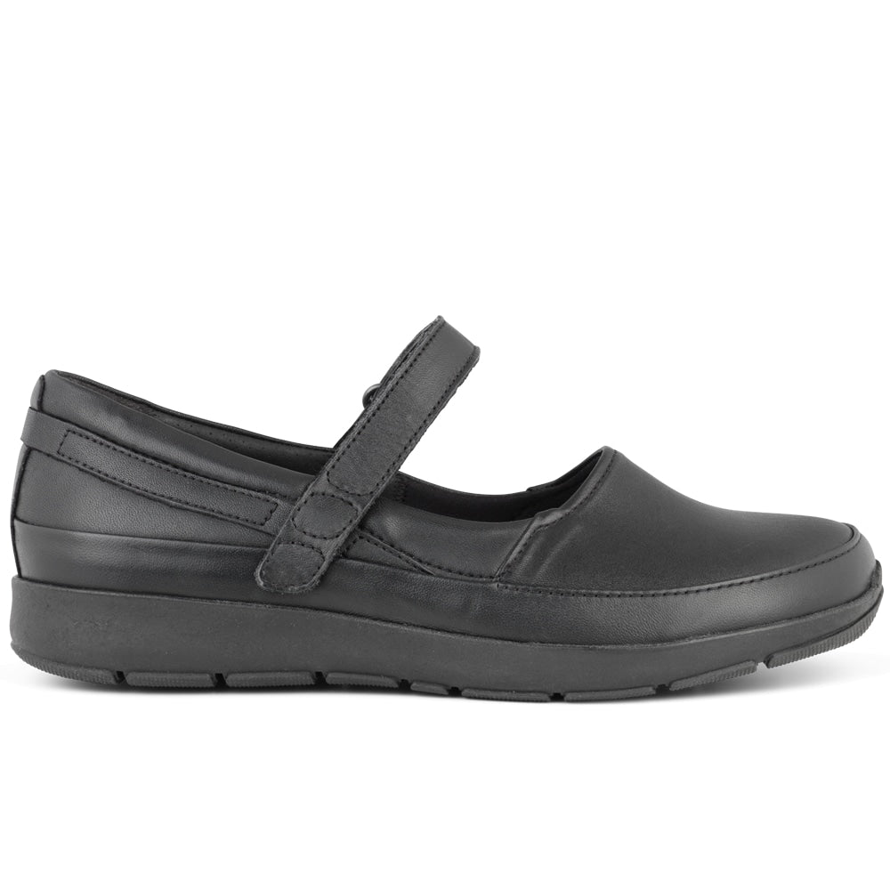 New Feet Anine Sko Ballerina Orthostretch Dame Svart