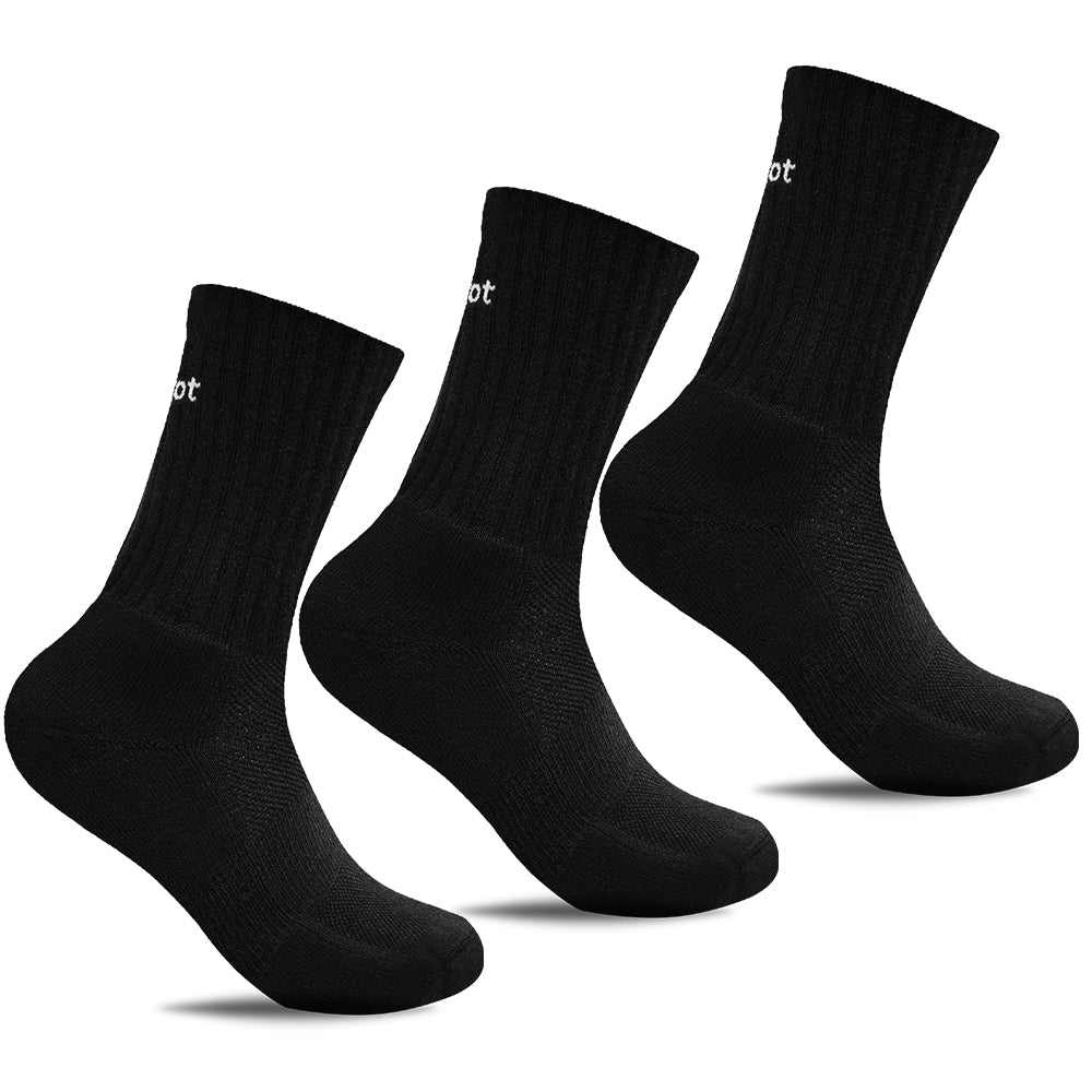 Minfot Strømper Merinoull All Day Turstrømper Svart 3-pk