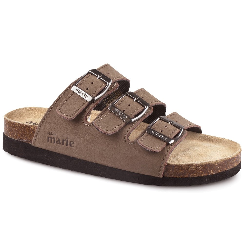 Sköna Marie Damesandal Shell Brown