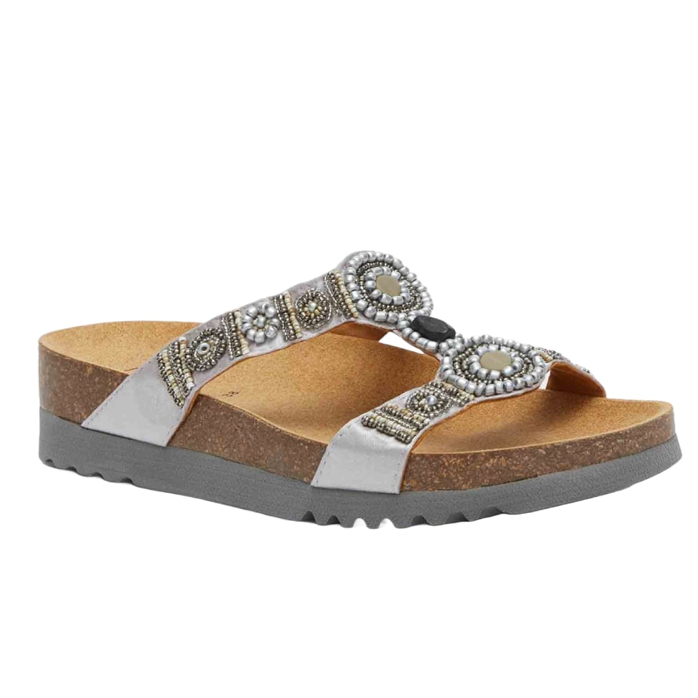 Produktbild 3 - Scholl Sandaler Dame Bioprint Bogota Silver