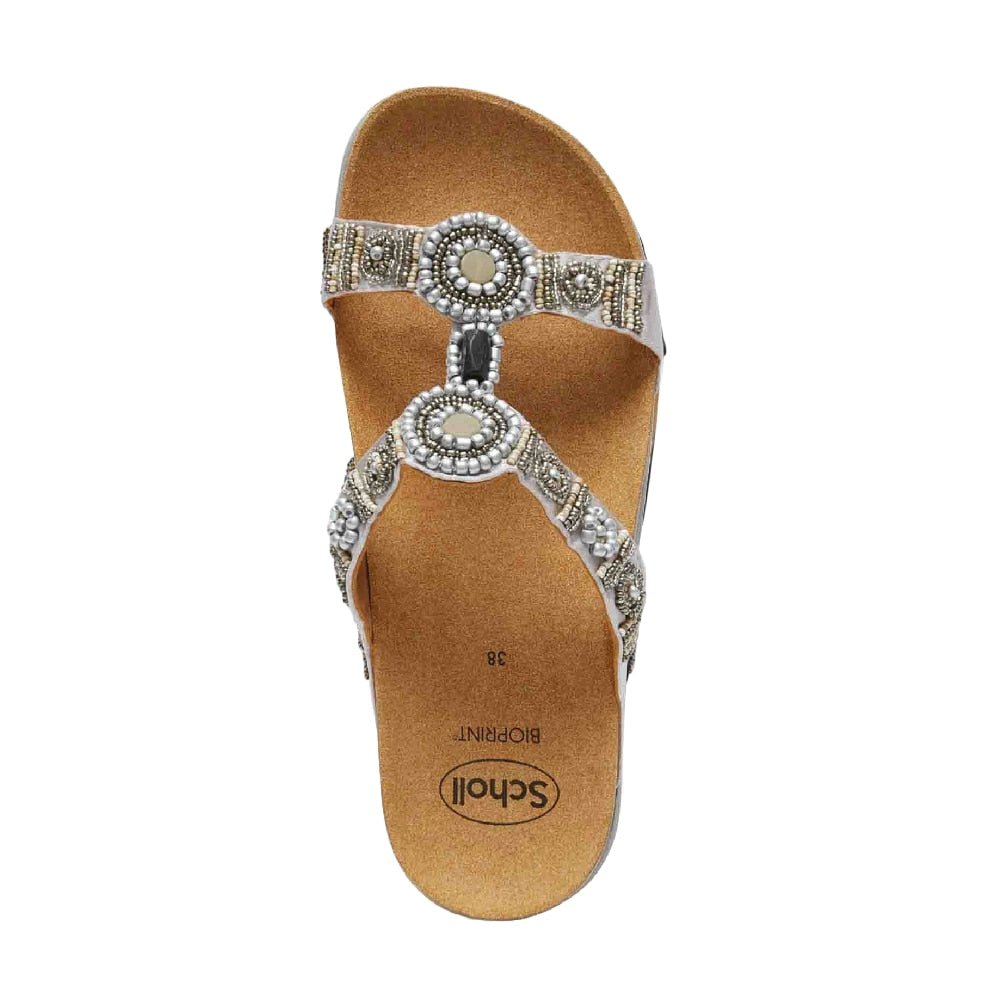 Produktbild 5 - Scholl Sandaler Dame Bioprint Bogota Silver
