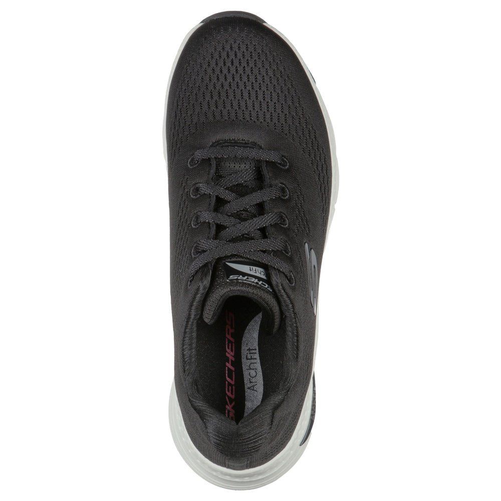 Produktbild 5 - Skechers Womens Arch Fit Big Appeal Black White