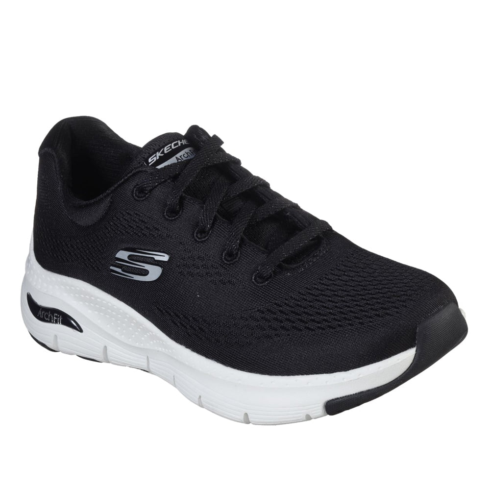 Produktbild 6 - Skechers Womens Arch Fit Big Appeal Black White