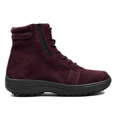Minfot Boots Nora Semsket skinn Bordeaux