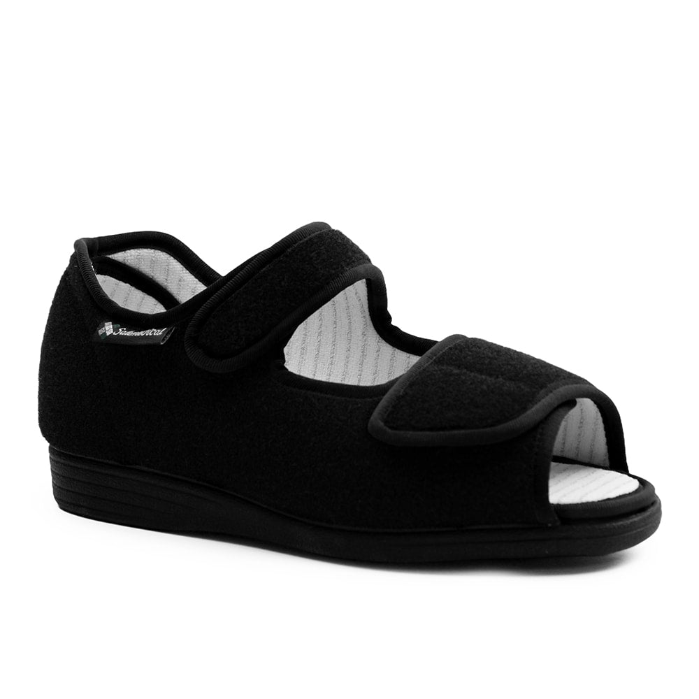 Salemedical Specialsko Med Wrap Åpen Tå Svart