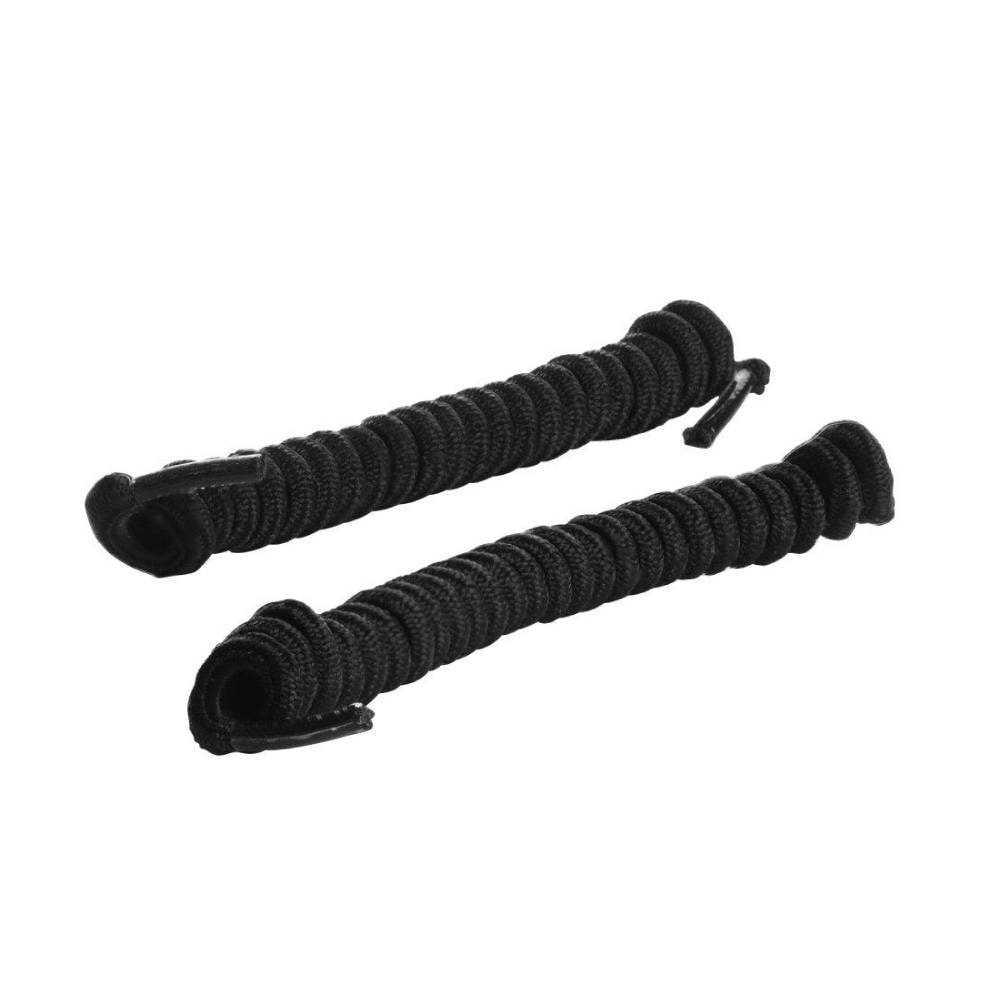Springyard Skolisser Elastic Curly Black