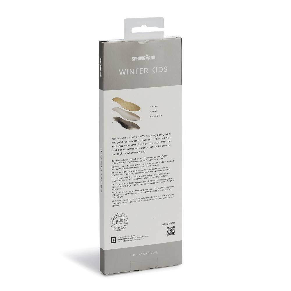 Produktbild 9 - Springyard Winter Ullsåler Barn