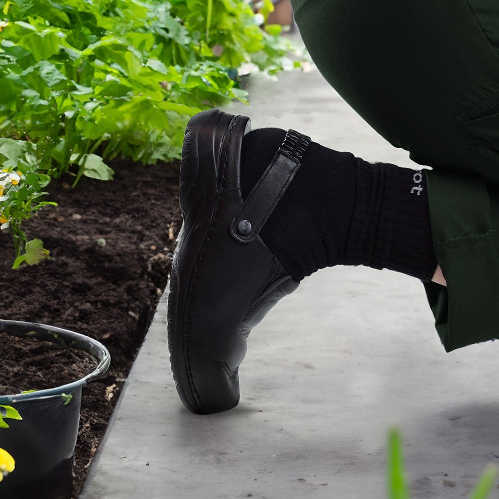 Produktbild 2 - Minfot Arbeidssko Myk tøffel Svart