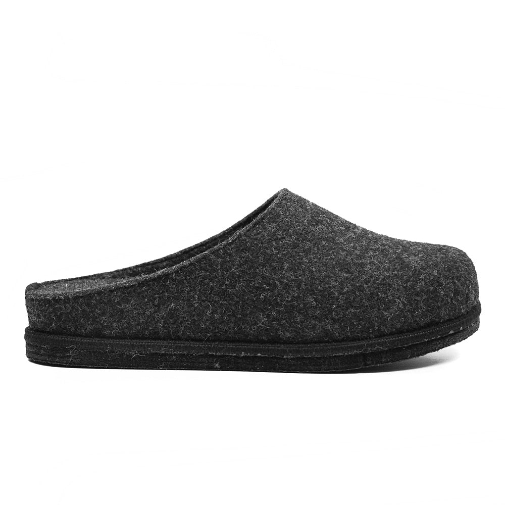 Minfot Tøfler Slip-on Viken Ull Antracit