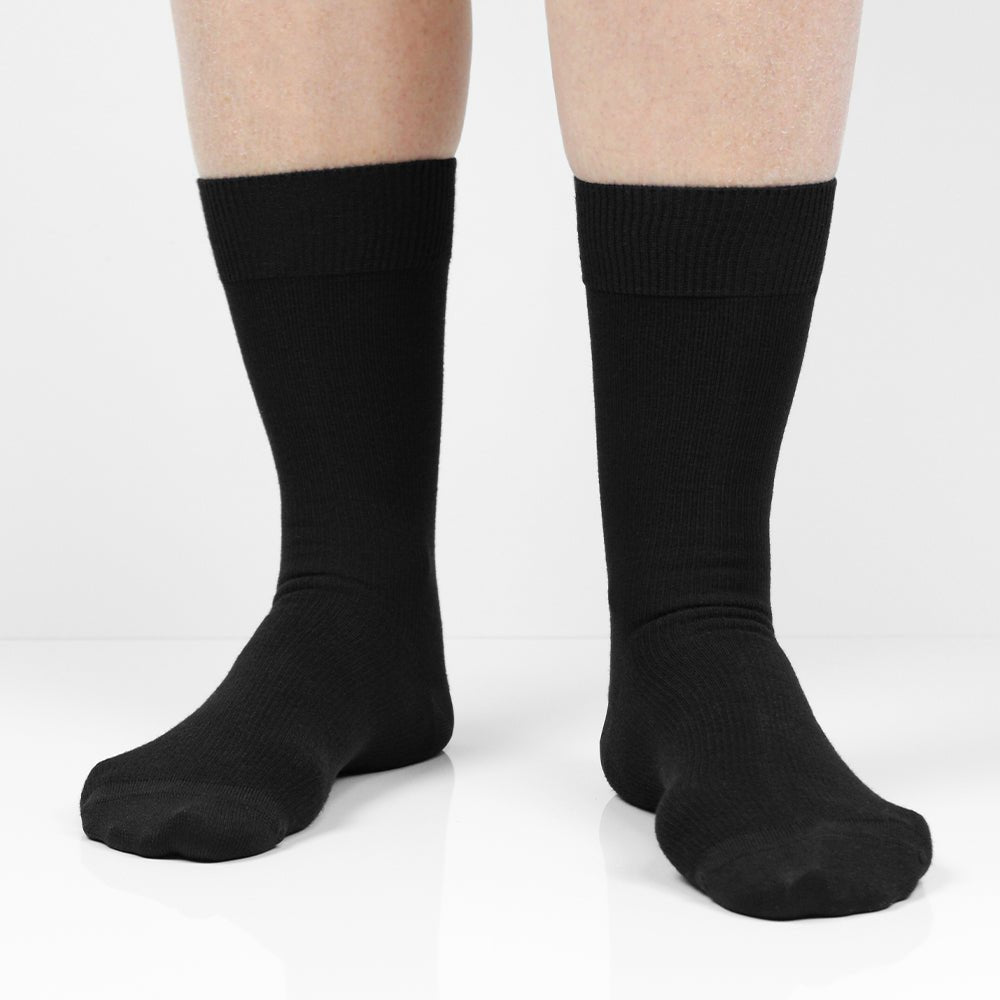 Produktbild 9 - Minfot Ankelstøttestrømper Bambus Svart 1-pack