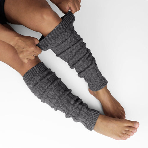 Minfot Leggvarmere Ull Antrasitt 1-pakning