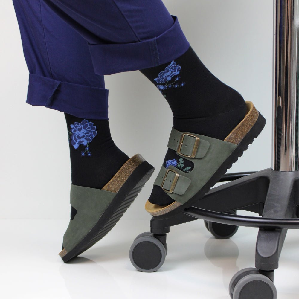 Produktbild 2 - Minfot Sandaler Moa Semsket skinn Grøn