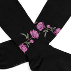 Minfot Flawless Støttestrømper Brede Bambus Peony Svart 1-pk