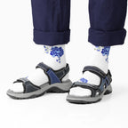 Minfot Sandhamn Sandaler Dame Nubuck Ocean Blue