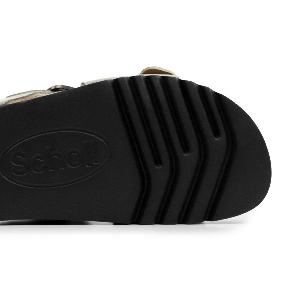 Scholl Sandaler Dam Selene Semsket skinn Green