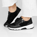 Minfot Sneaker Softrole Lux Stretch Svart