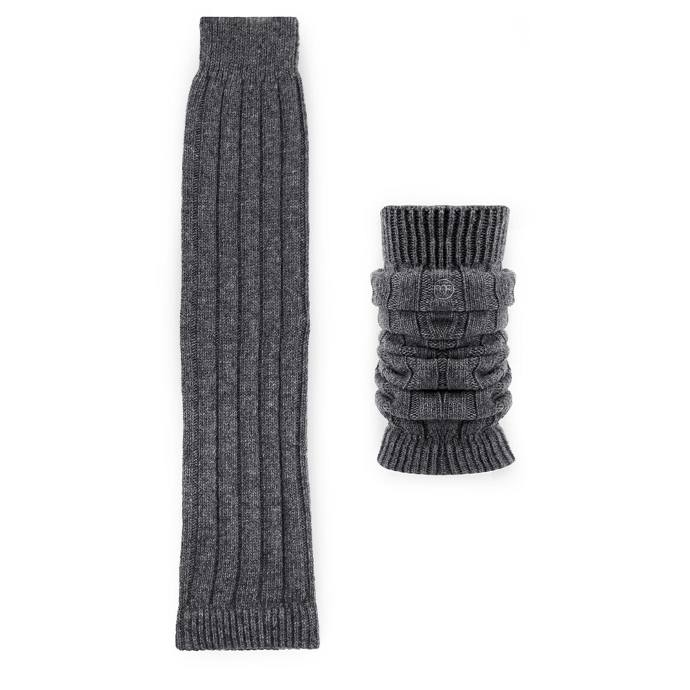 Minfot Leggvarmere Ull Antrasitt 1-pakning