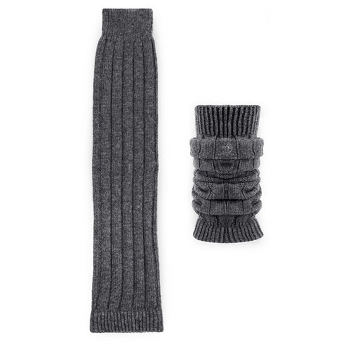 Minfot Leggvarmere Ull Antrasitt 1-pakning