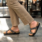 Scholl Sandaler Dame Bioprint Bogota  Svart