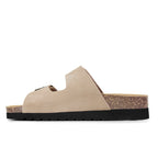 Minfot Moa Biosandaler Dame Mokka Anatomisk 2-stropper Beige