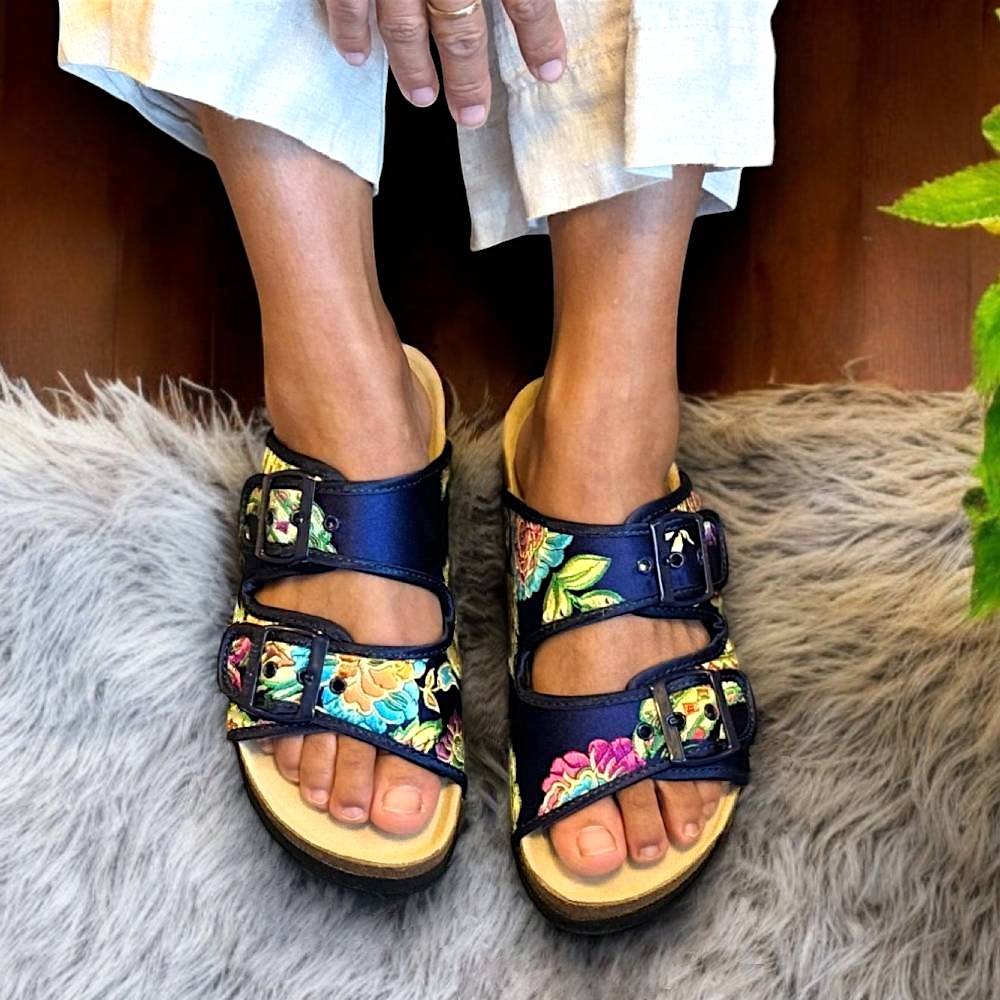 Sköna Marie Damesandal Thalia Blå