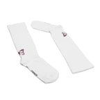Minfot Flawless Støttestrømper Brede Bambus Sommerfugl Hvit 1-pk