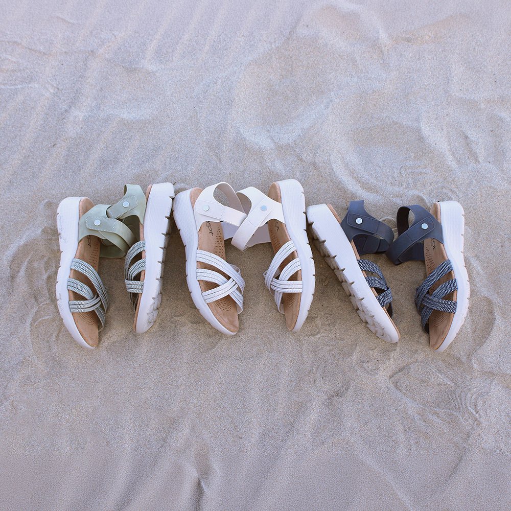 Minfot Cloudlite Sandaler Dame Nia Beige