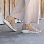 Minfot Cloudlite Nia Sandaler Dame Grønn