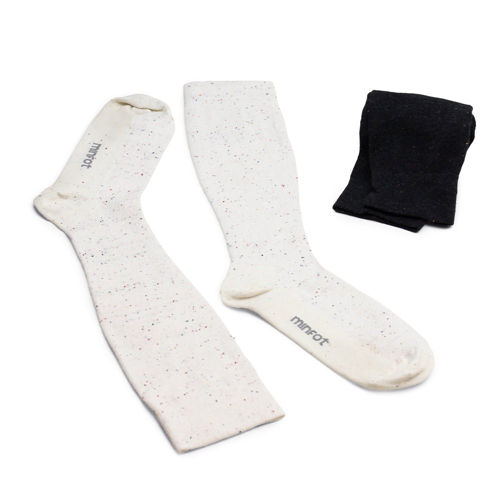 Minfot Støttestrømper Confetti Recycled 2-pk